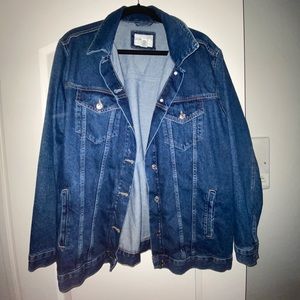 Forever 21 oversized denim jacket